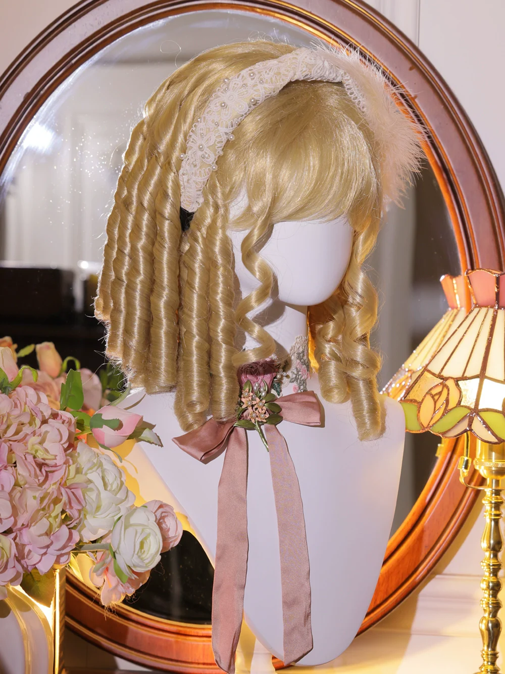 Mabuxi - Sparkling 33CM Lolita Wig Roman Curls Gorgeous Court Wig - Image 12