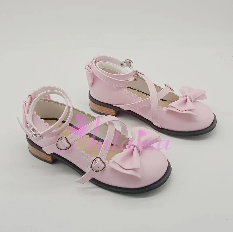 Antaina - Japanese Style Lolita Tea Party Shoes Size 46-49 - Image 6