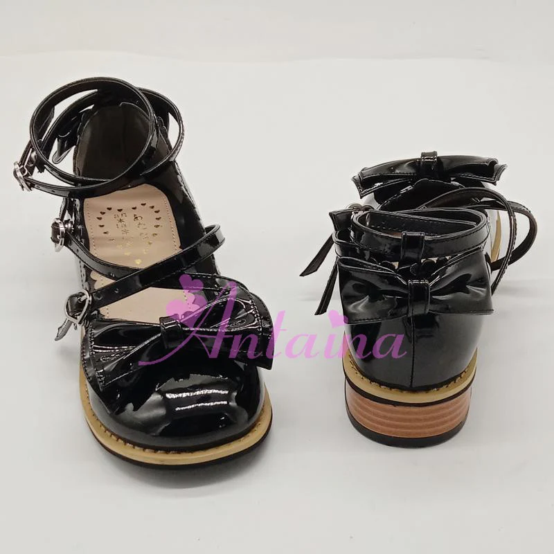 Antaina - Japanese Style Lolita Tea Party Shoes Size 46-49 - Image 8