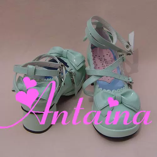 Antaina - Sweet Chunky Heels Lolita Shoes Size 41-44 - Image 86
