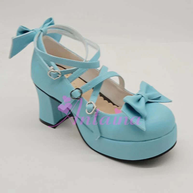 Antaina - Popular Japanese Lolita Bow Strap Multiple Colors - Image 36