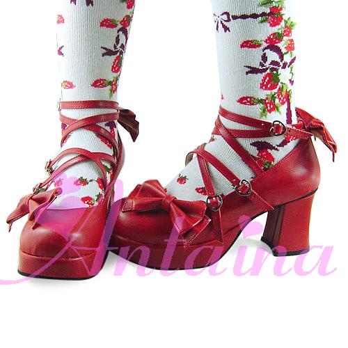 Antaina - Popular Japanese Lolita Bow Strap Multiple Colors - Image 40