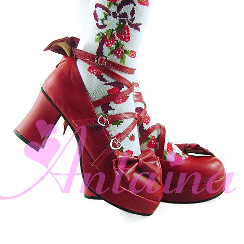 Antaina - Popular Japanese Lolita Bow Strap Multiple Colors - Image 42