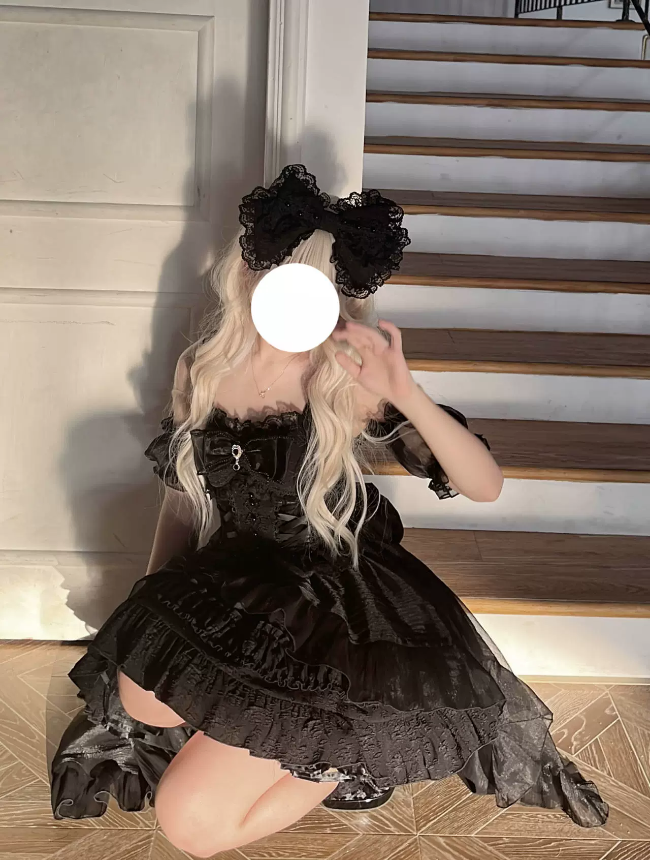 Rose Tale - Sweet Lolita Accessories Summer Trailing Short Sleeves KC - Image 7
