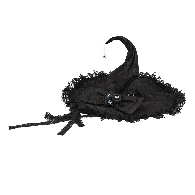 Twilight - Black Gothic Lolita Skirt Set, Witch-Inspired - Image 41