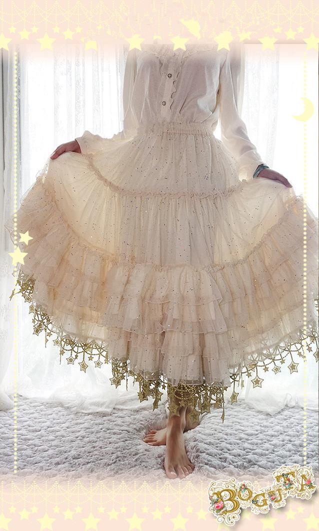 23.6" (60 cm), 31.5" (80 cm), A-line Lolita Underskirt - Image 4
