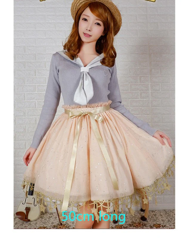Stary Night - 19.7" (50 cm), 23.6" (60 cm), Lolita Underskirt - Image 3