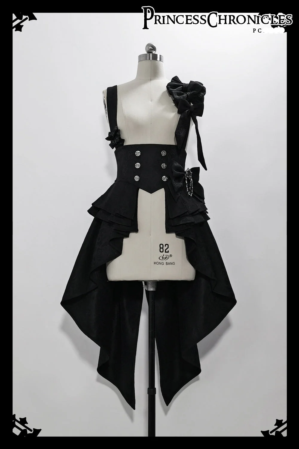Rabbit Theater - Ouji Lolita White Blouse and Striped Shorts Set - Image 14
