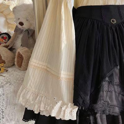 Rich Girl - Elegant Lolita Blouse and Skirt, Detachable Sleeves - Image 21