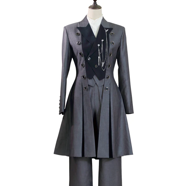 Ouji Lolita Deacon-style Retro Trousers - Image 4