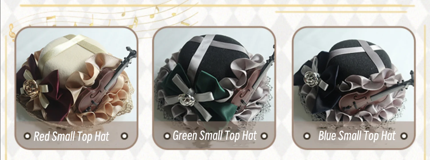 Classic Lolita Salopette Set Violin Preppy Style Dress - Image 41