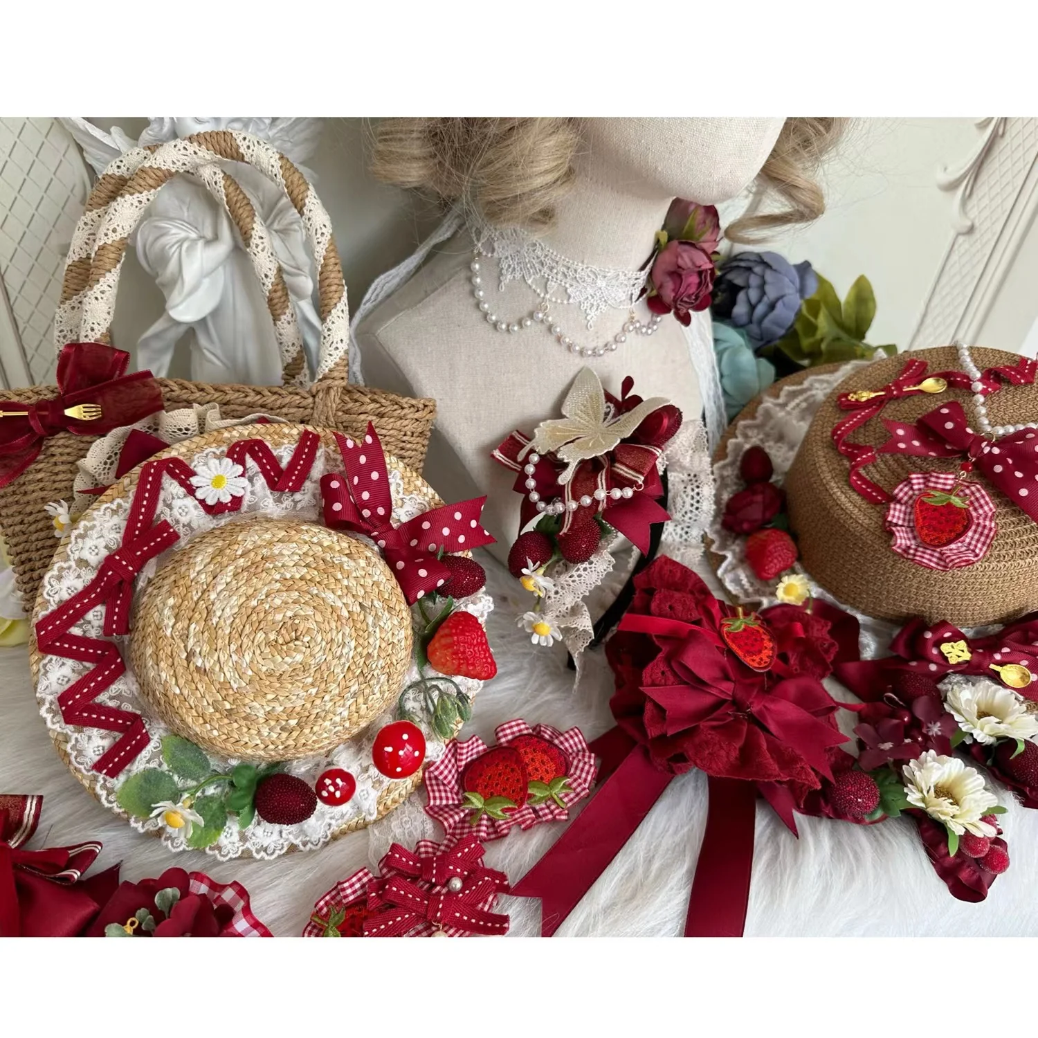 Country Lolita Hand-made Headdress Accessory - Image 8