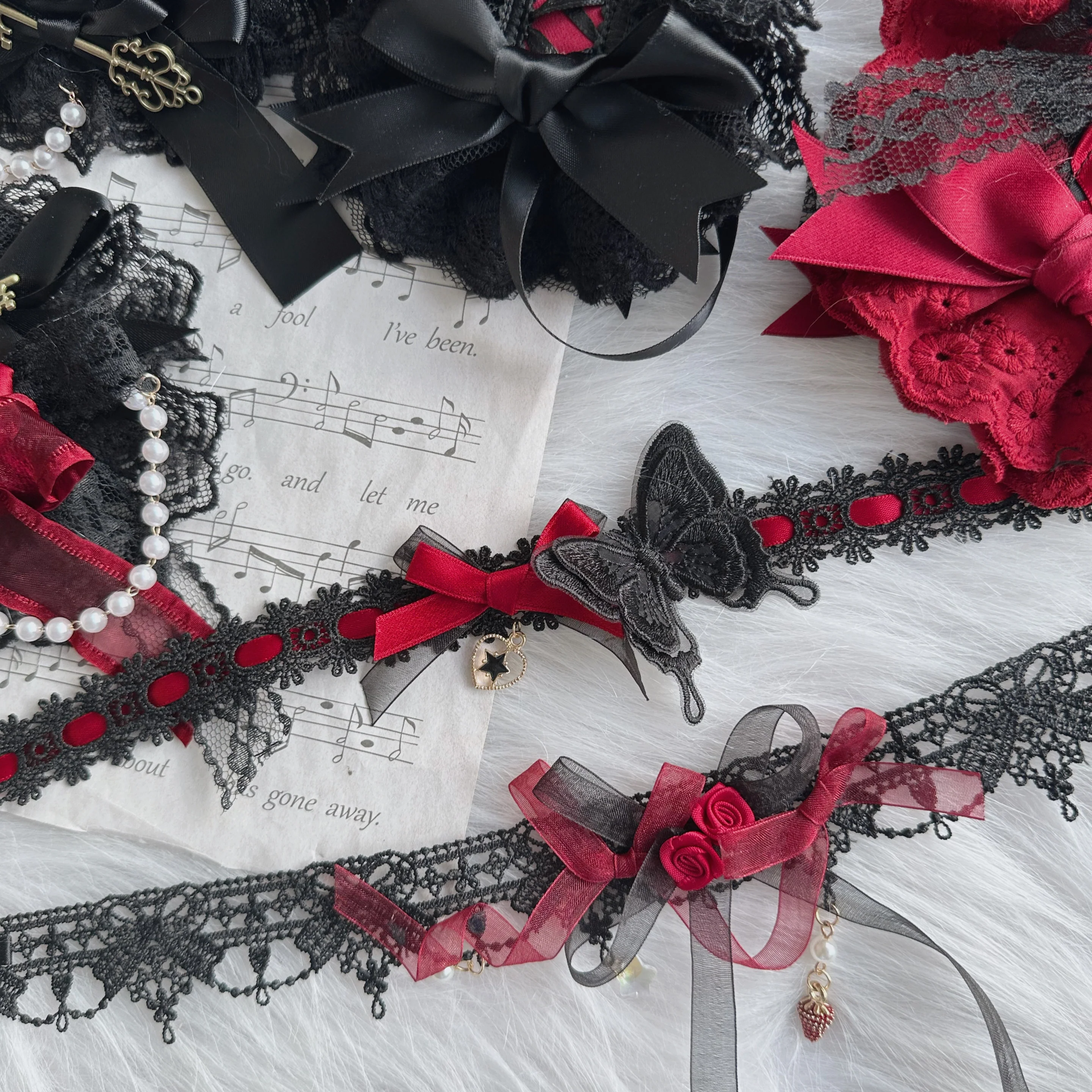 Gothic Lolita accessory Handmade Hairband - Image 3
