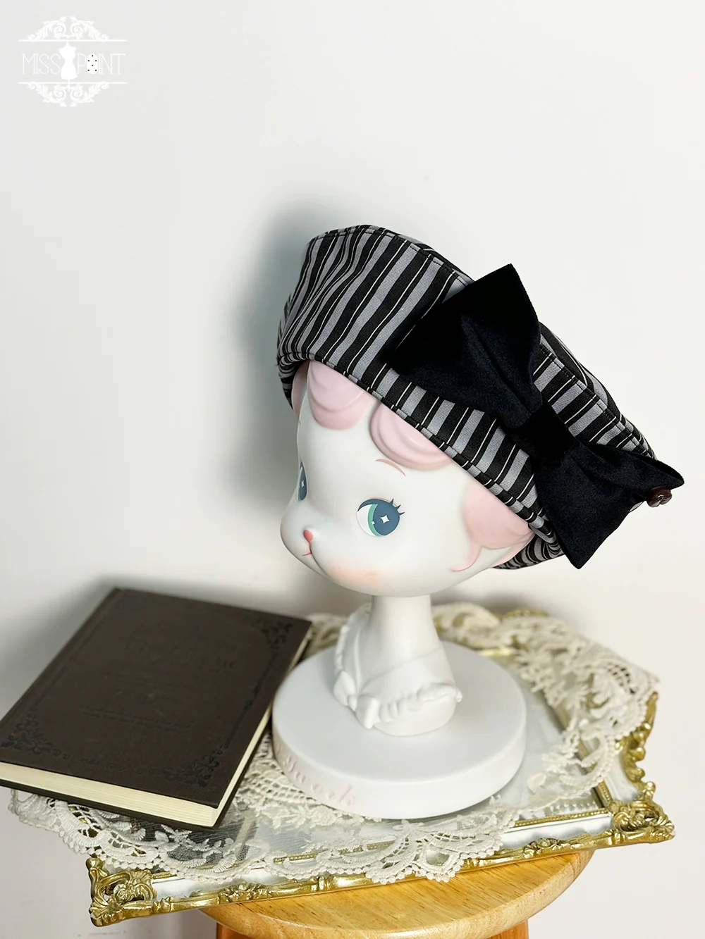 Classical Chocolate - Classic Lolita Accessory Bowler Hat BNT Beret Jabot - Image 17