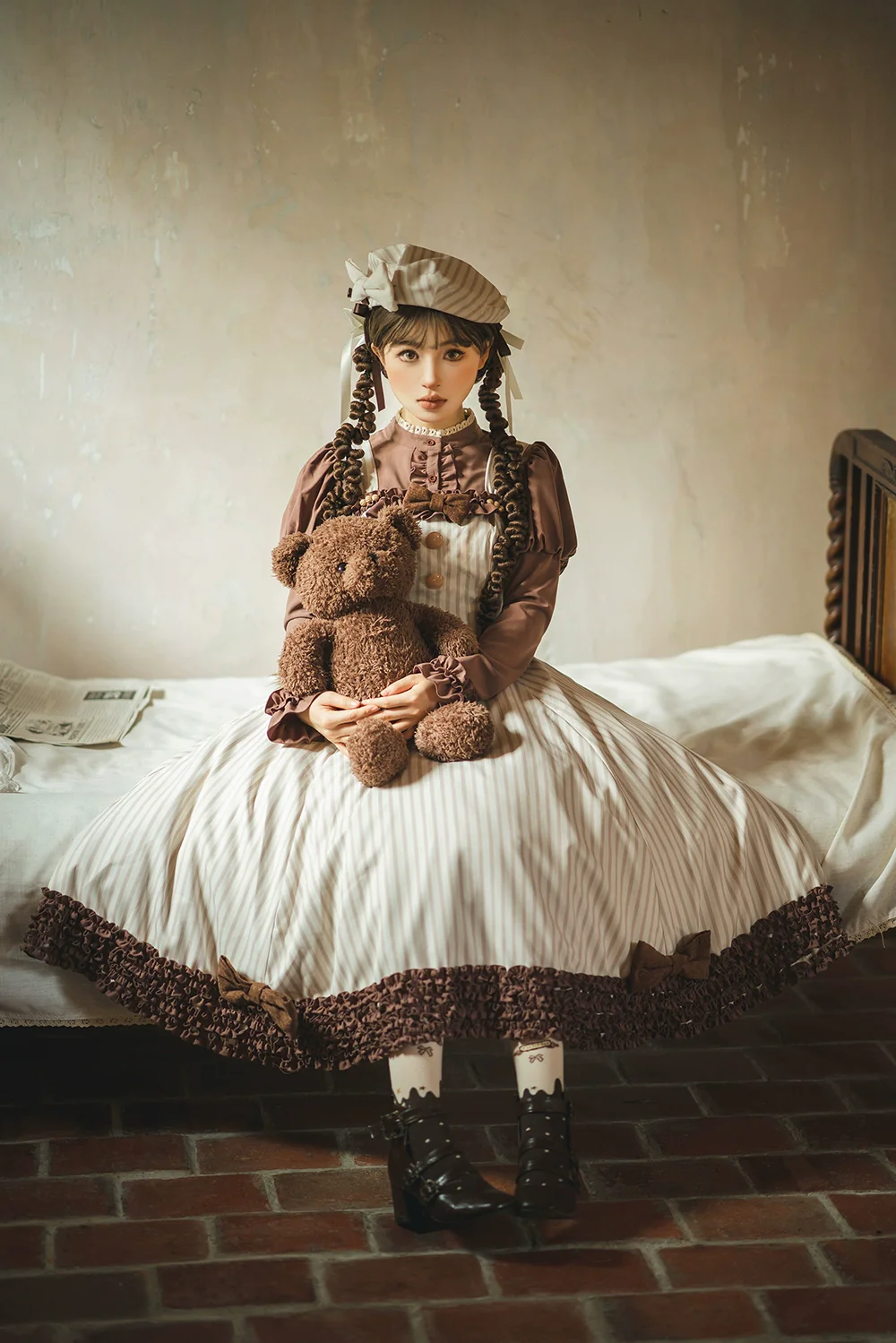 Classical Chocolate - Classic Lolita Blouse Customized Reteo Lolita Shirt - Image 12