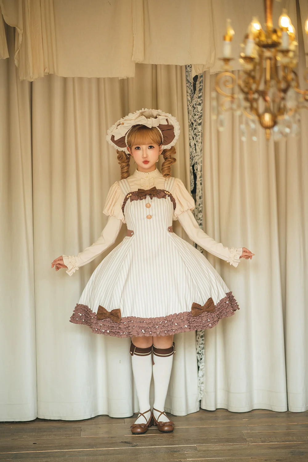 Classical Chocolate - Classic Lolita Blouse Customized Reteo Lolita Shirt - Image 14