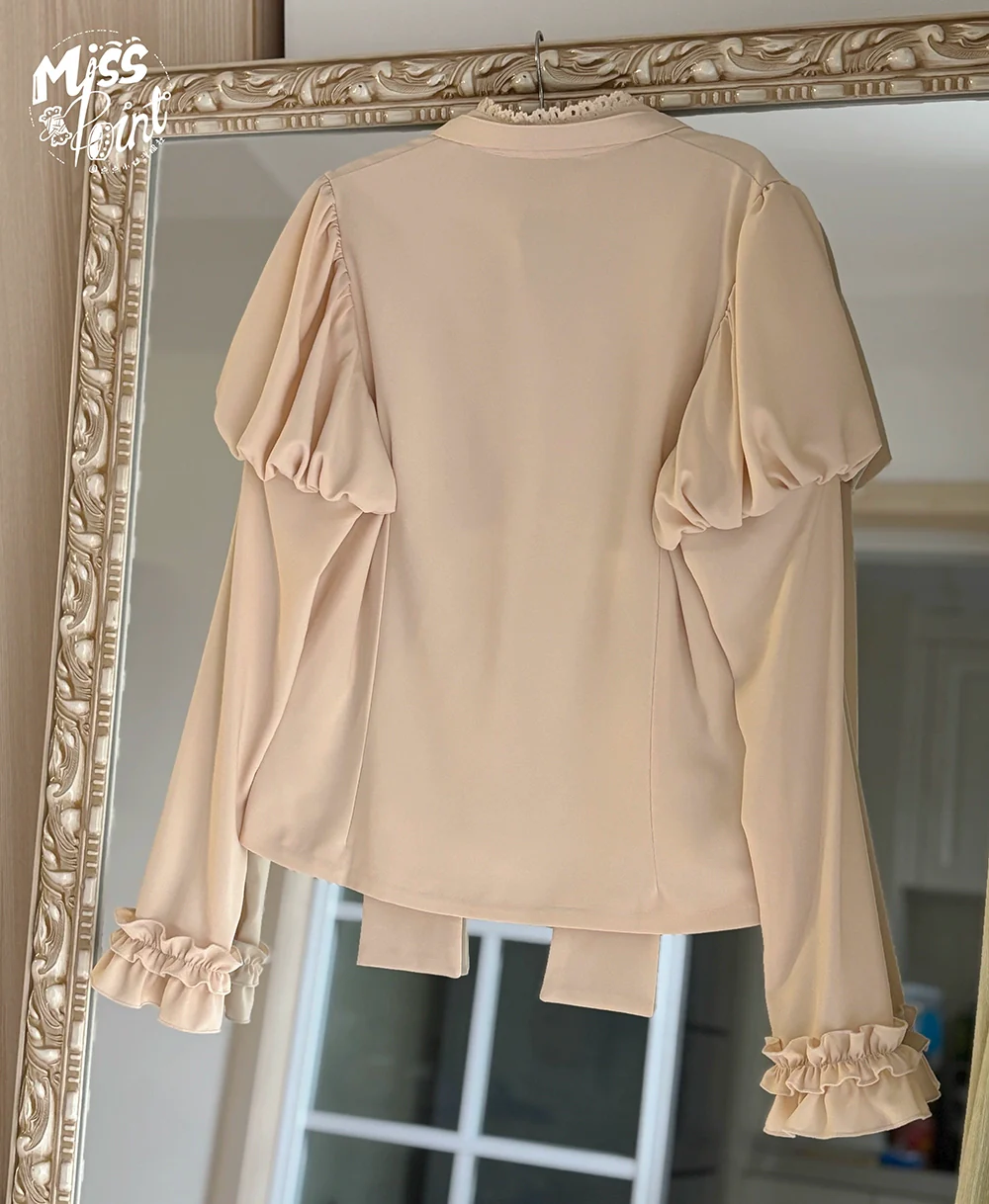 Classical Chocolate - Classic Lolita Blouse Customized Reteo Lolita Shirt - Image 5