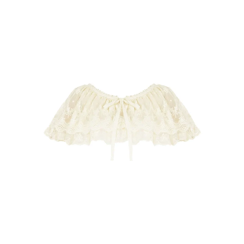 With PUJI - Letter and Poetry - Classic Lolita JSK Suit Four-tiered Twins Dress - Image 29