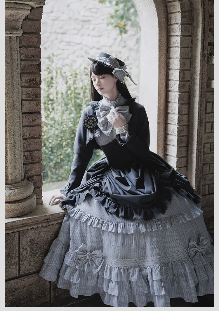 Alice Girl - Duke of Victoria - Classic Lolita Long Sleeve Bolero - Image 16