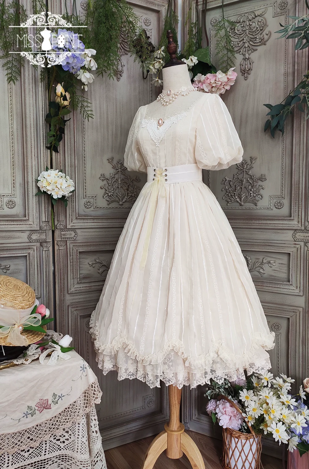 Tulip - Classic Lolita OP Dress Short Sleeve Dress Multicolors - Image 94