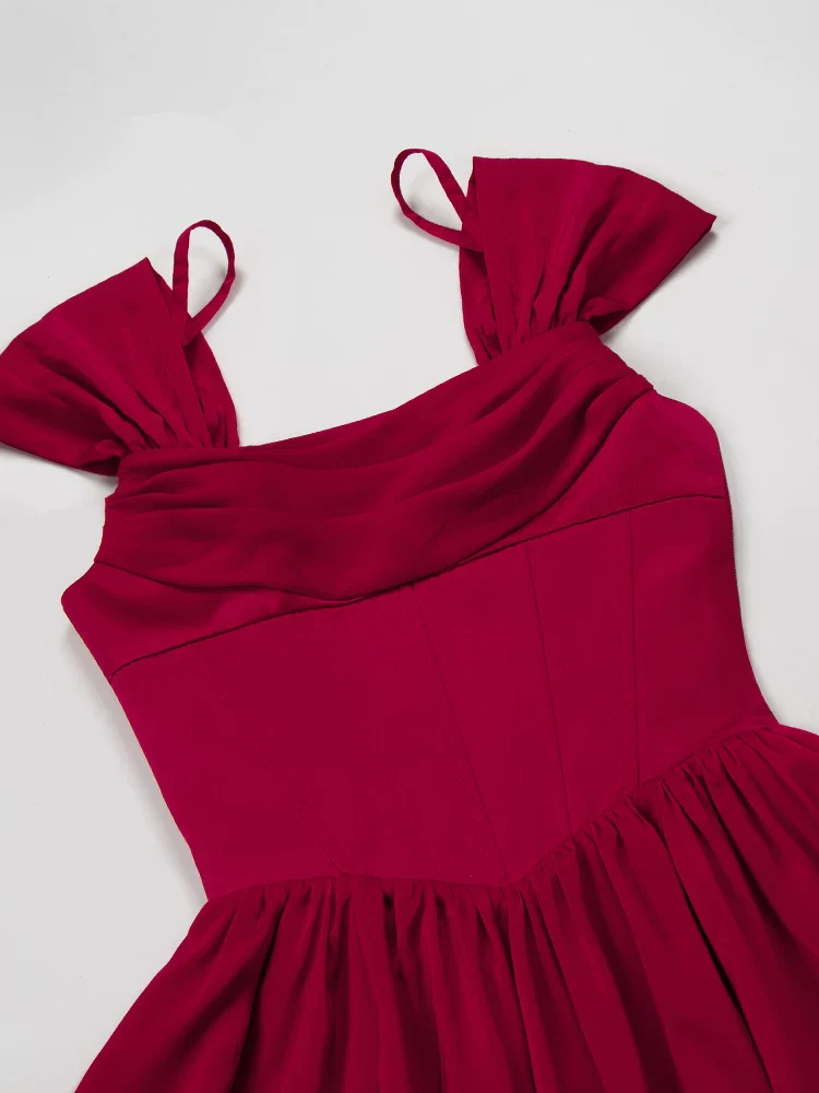 For Beloved - Classic Lolita Satin JSK Dress Set, Fishbone Waist - Image 44