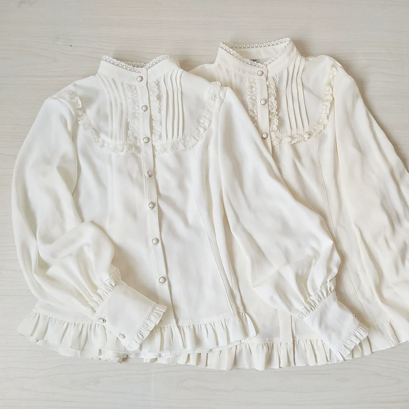 Stand Collar Classic Lolita Blouse - Image 7
