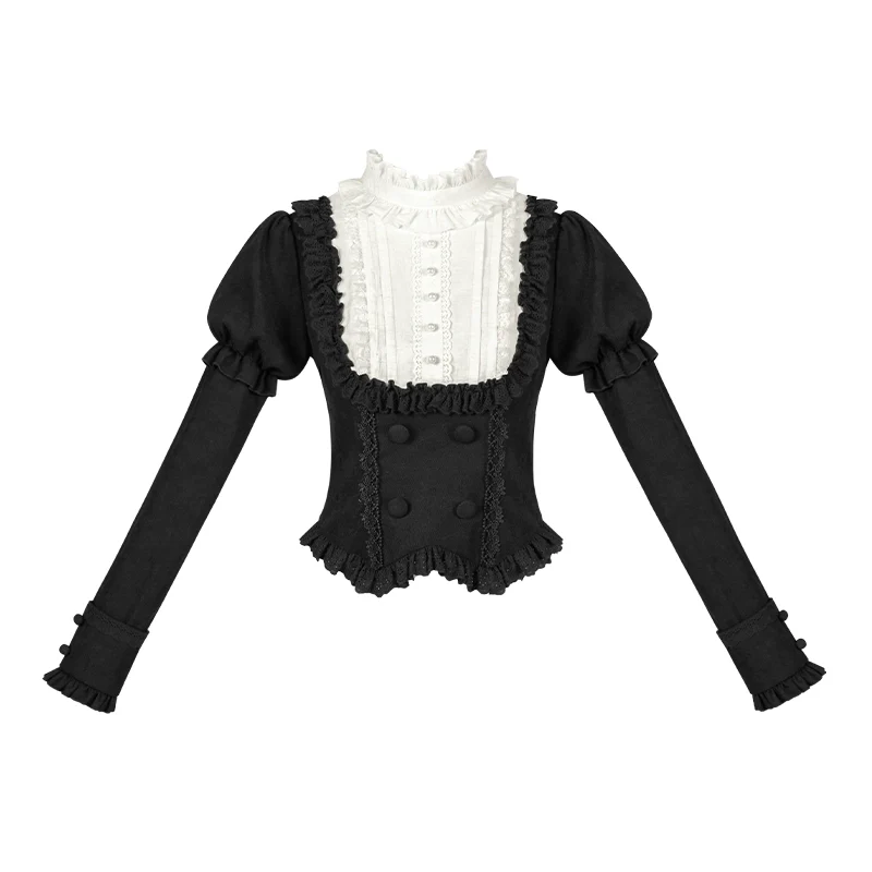 Fog City Time Difference - Classic Lolita SK & Blouse Suit - Image 26