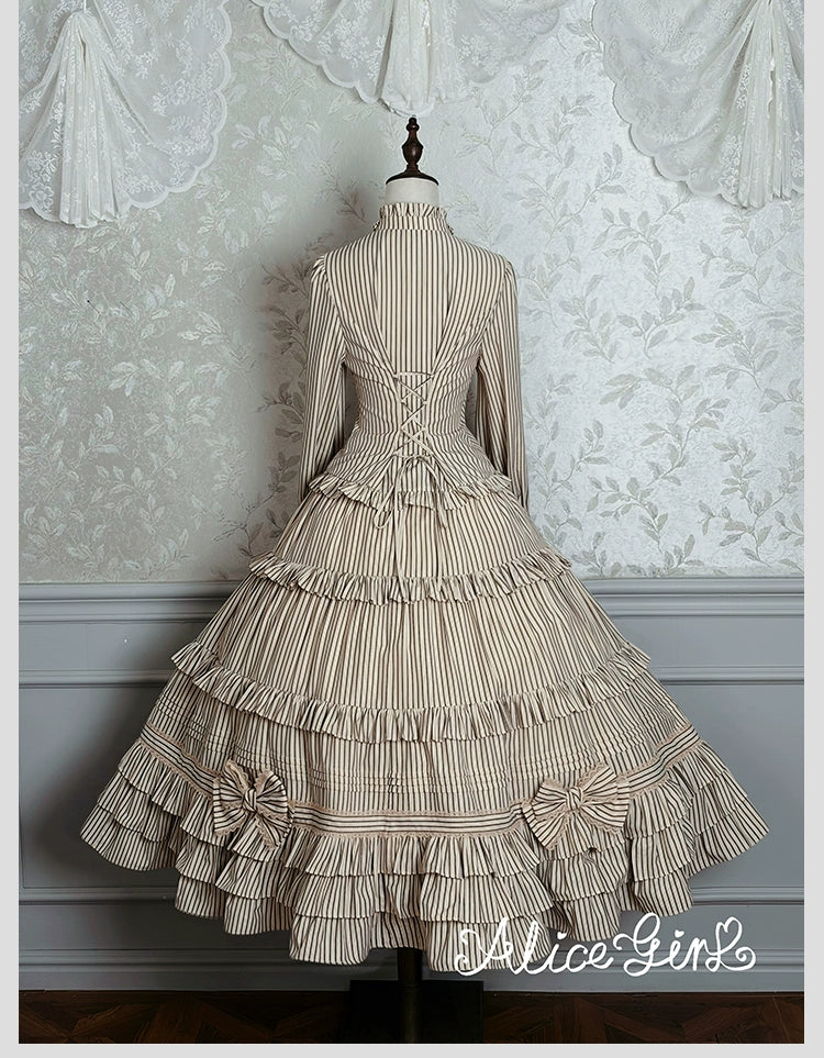 Alice Girl - Duke of Victoria - Classic Lolita SK & Overskirt Set - Image 37