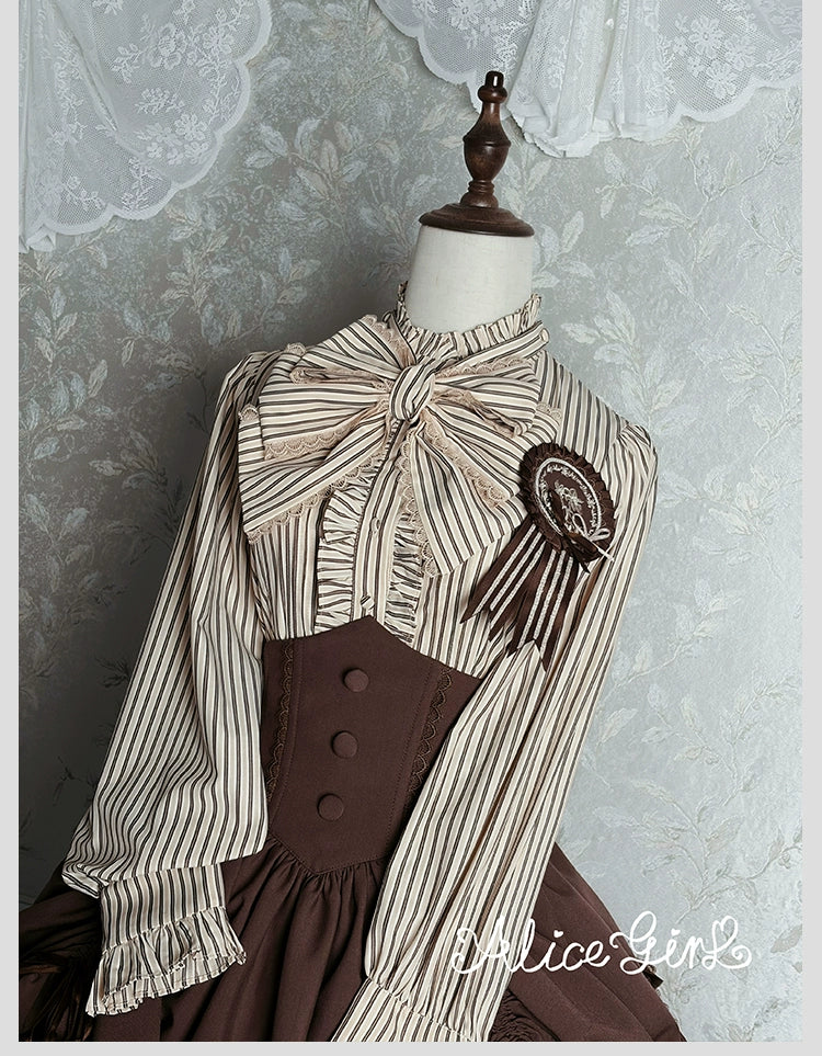 Alice Girl - Duke of Victoria - Classic Lolita SK & Overskirt Set - Image 93