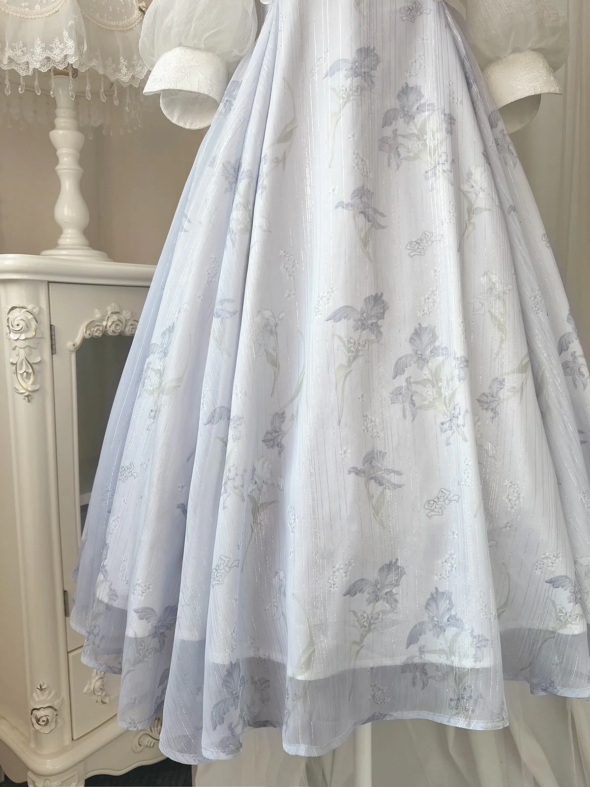 Iris Dream - Elegant Lolita Dress Short Sleeve OP - Image 4