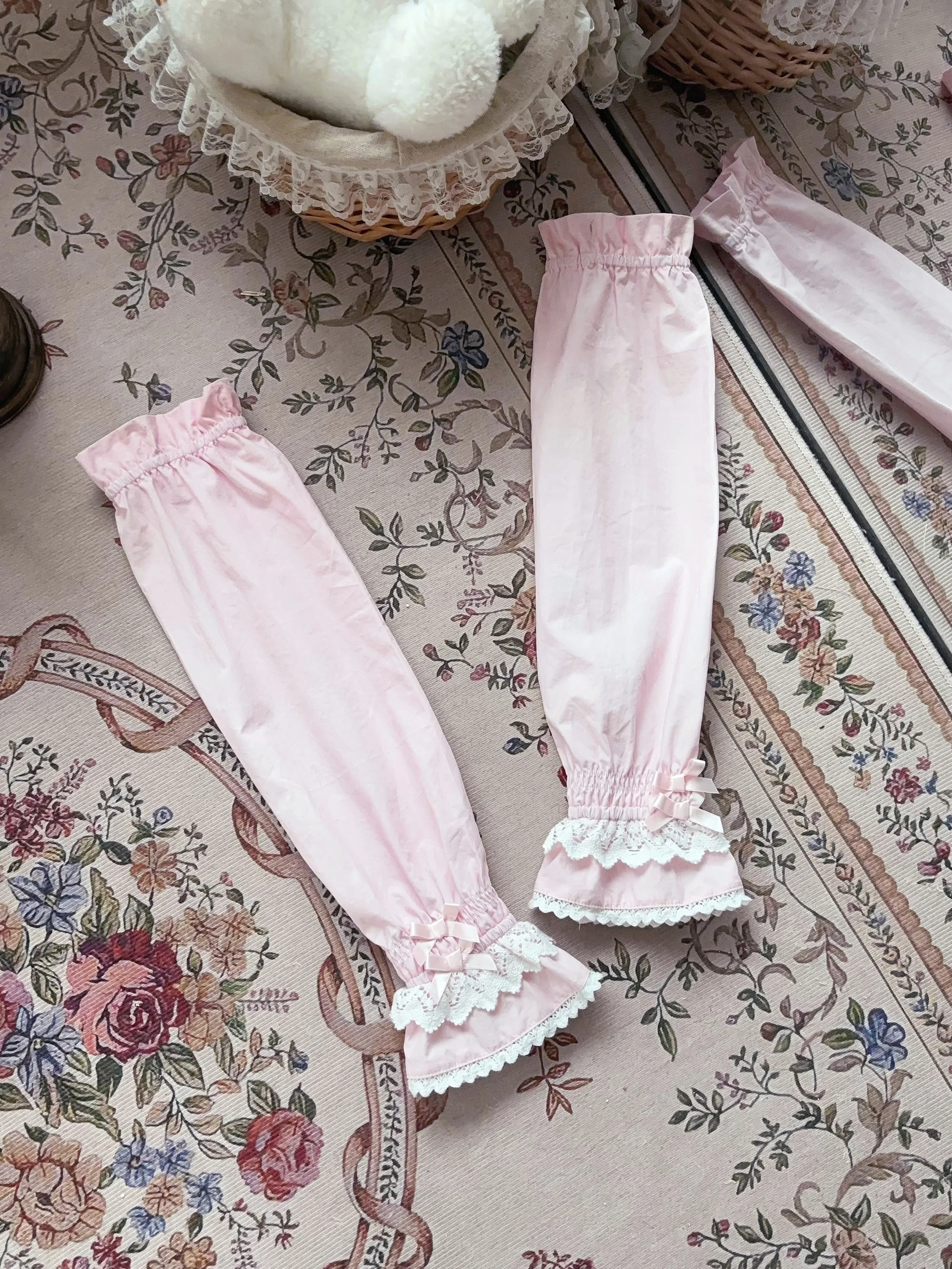 Haruhime Momoko - Cotton Old School Lolita Blouse, Cross Halter Neck - Image 28