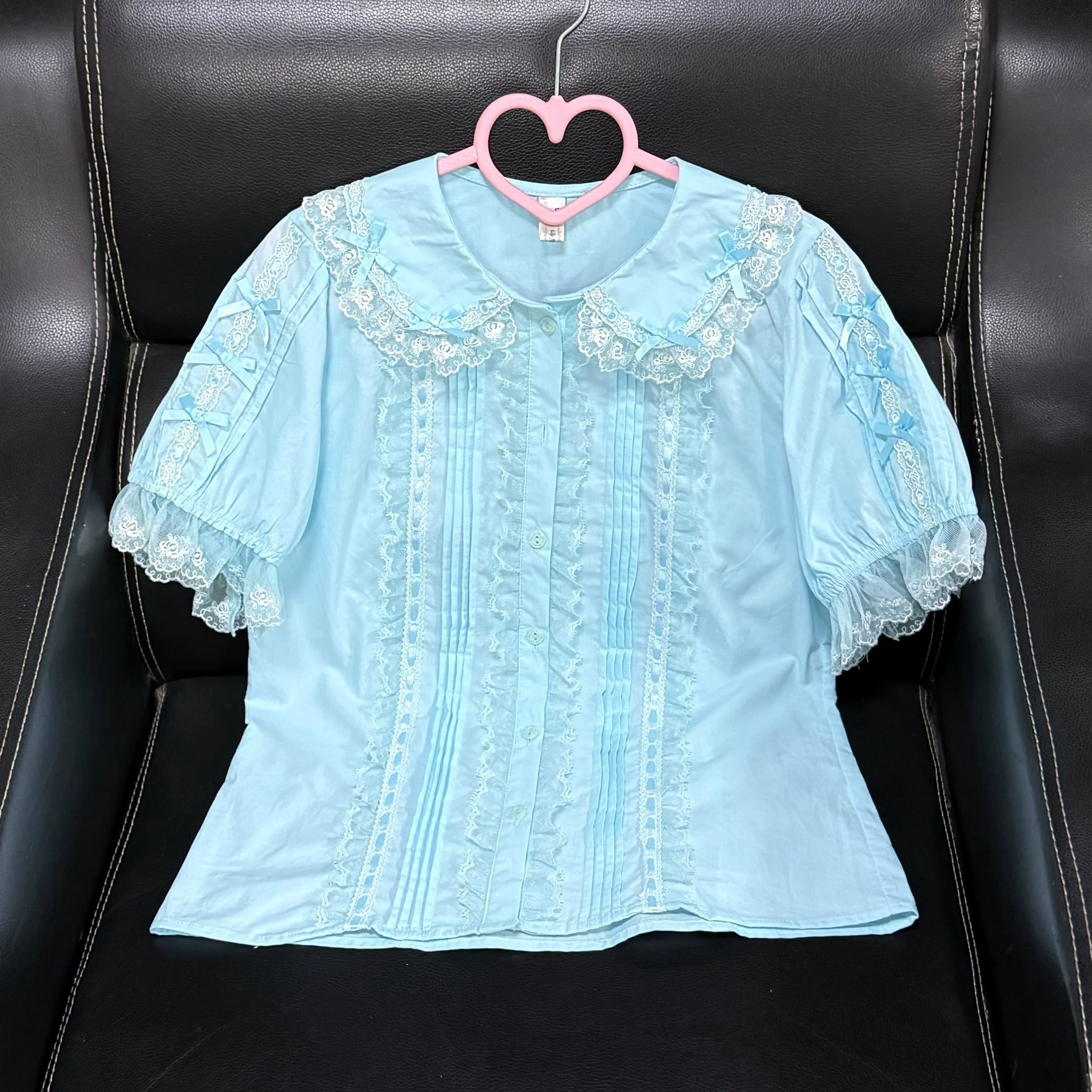 Lanxin Shirt - Cotton Sweet Lolita Lace Blouse - Image 7
