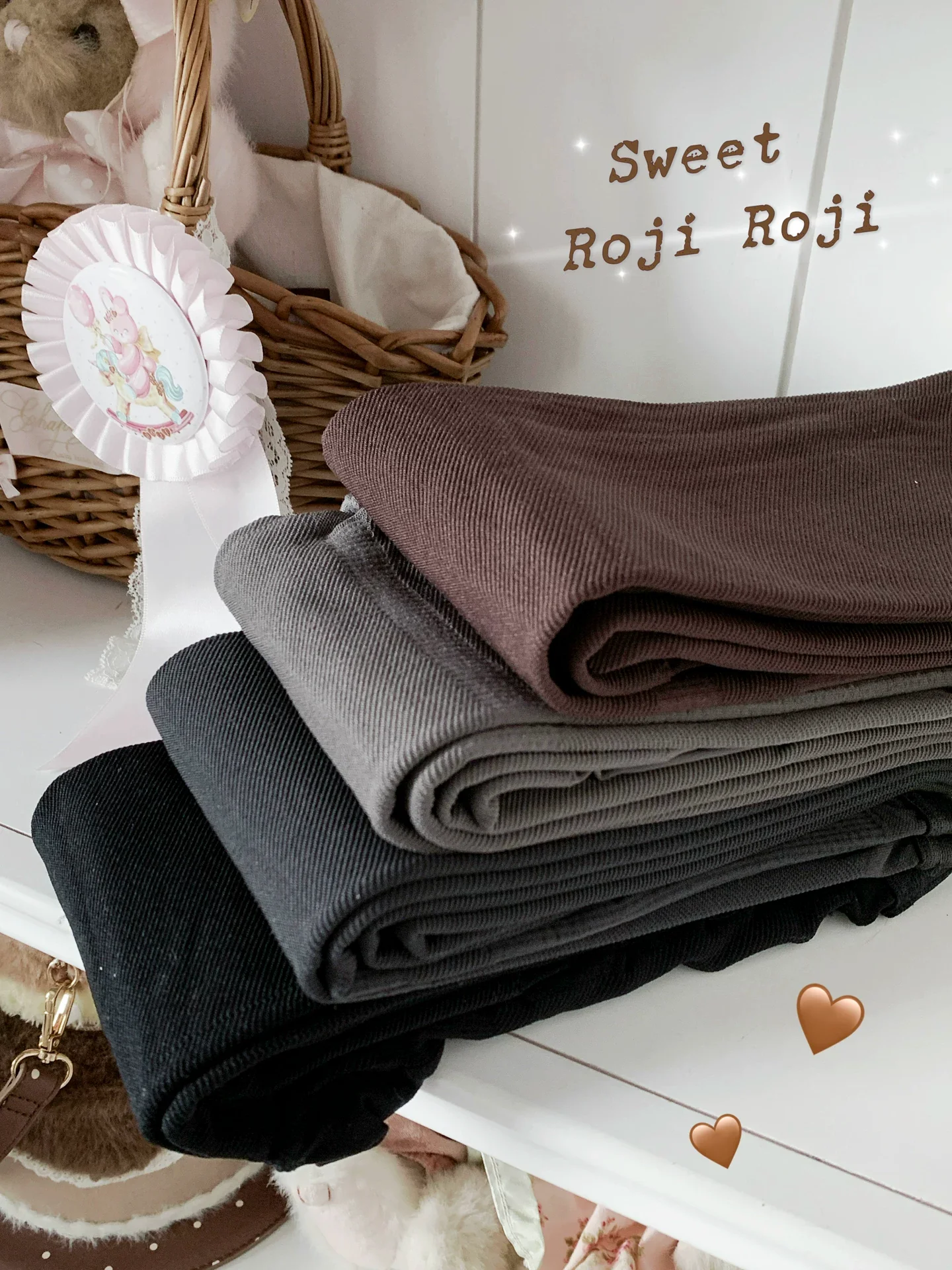 Daily Lolita Winter Fleece Lining Pantyhose - Image 11