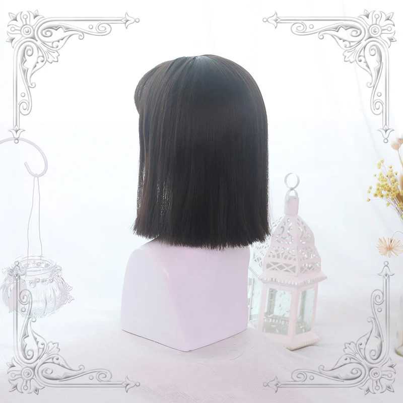 Dalao Home - Hot Sale 35cm Short Straight Lolita Wig - Image 3
