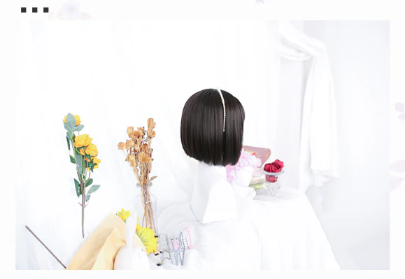 Dalao Home - Lolita 30cm Japanese BOBO JK Wig - Image 9