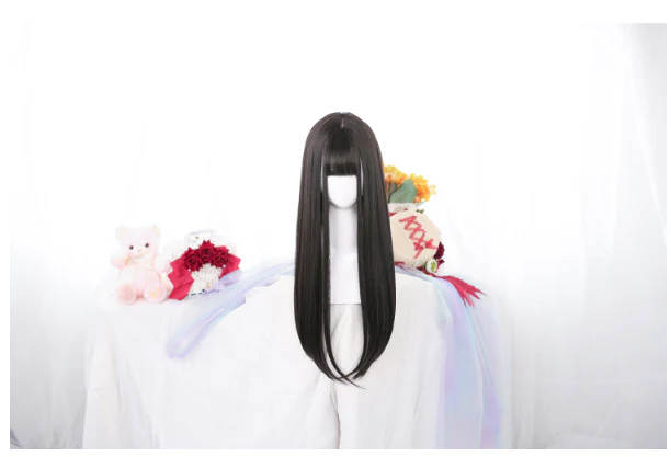 Dalao Home - Lolita JaneNye 65cm Straight Wig Black - Image 10