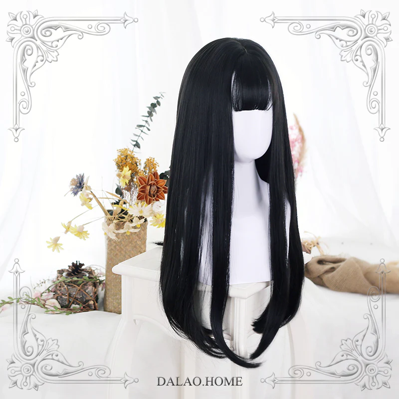 Dalao Home - Lolita JaneNye 65cm Straight Wig Black - Image 3