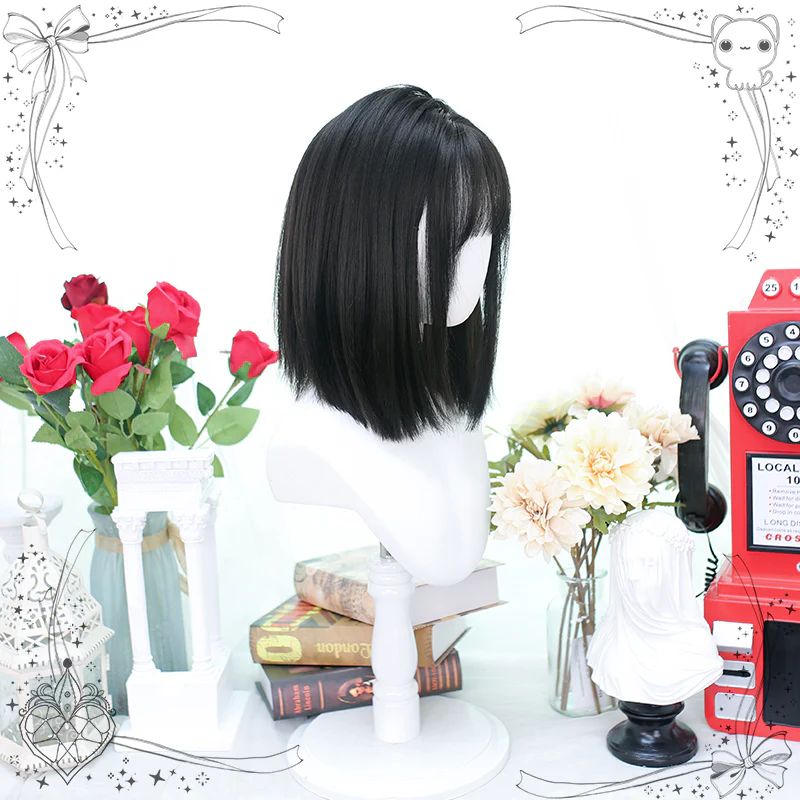 Dalao Home - Wind Chime - Shoulder-length Straight Lolita Wig - Image 3