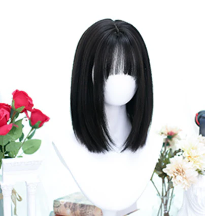 Dalao Home - Wind Chime - Shoulder-length Straight Lolita Wig - Image 5