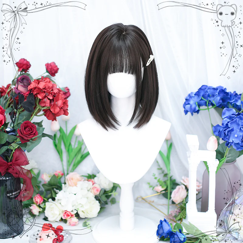 Dalao Home - Wind Chime - Shoulder-length Straight Lolita Wig - Image 7