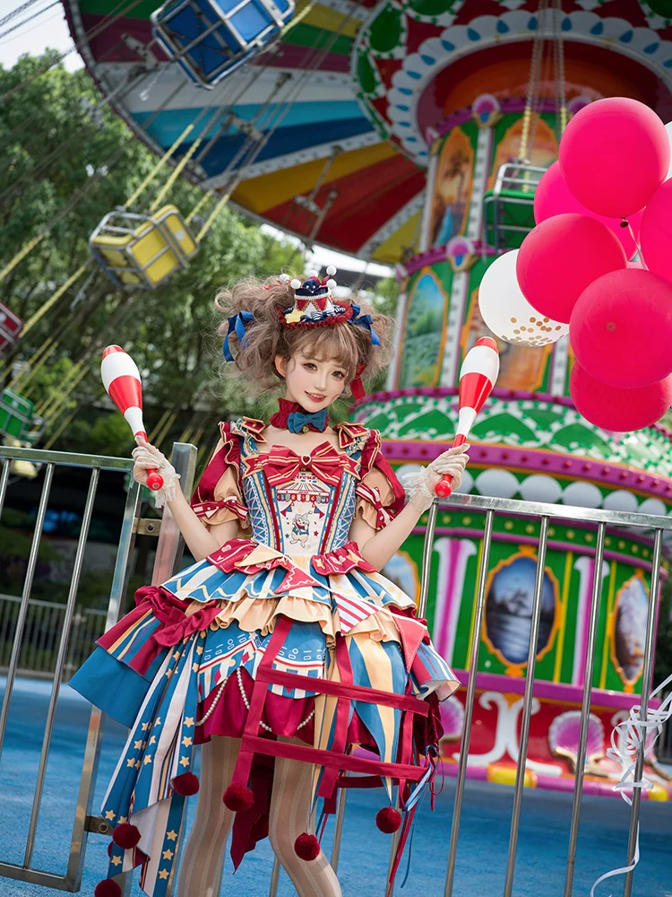 Circus Fairy Tale Opener - Doll-Like Kawaii Lolita Dress - Image 11
