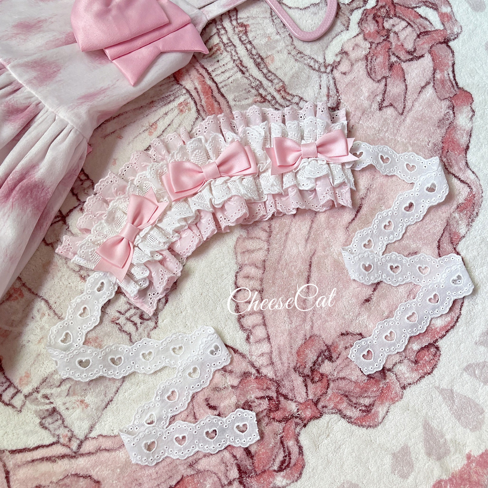 Cheese Cat - Doll Lullaby Tabby Cat Cotton Lolita Headdress - Image 34