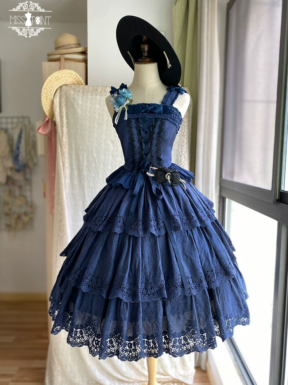 Forest Waltz - Cotton Lolita Camisole Embroidered Cami Top - Image 36