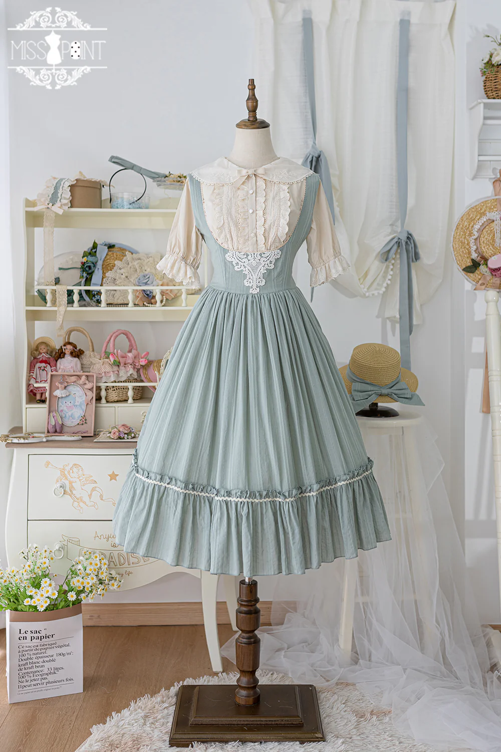 Happy Summer - Elegant Lolita Floral JSK Dress - Image 109