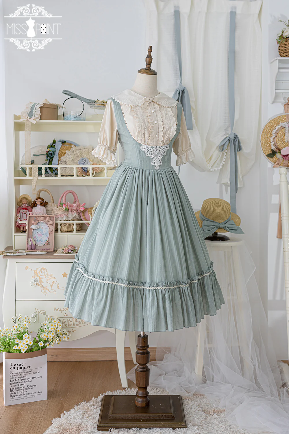 Happy Summer - Elegant Lolita Floral JSK Dress - Image 110