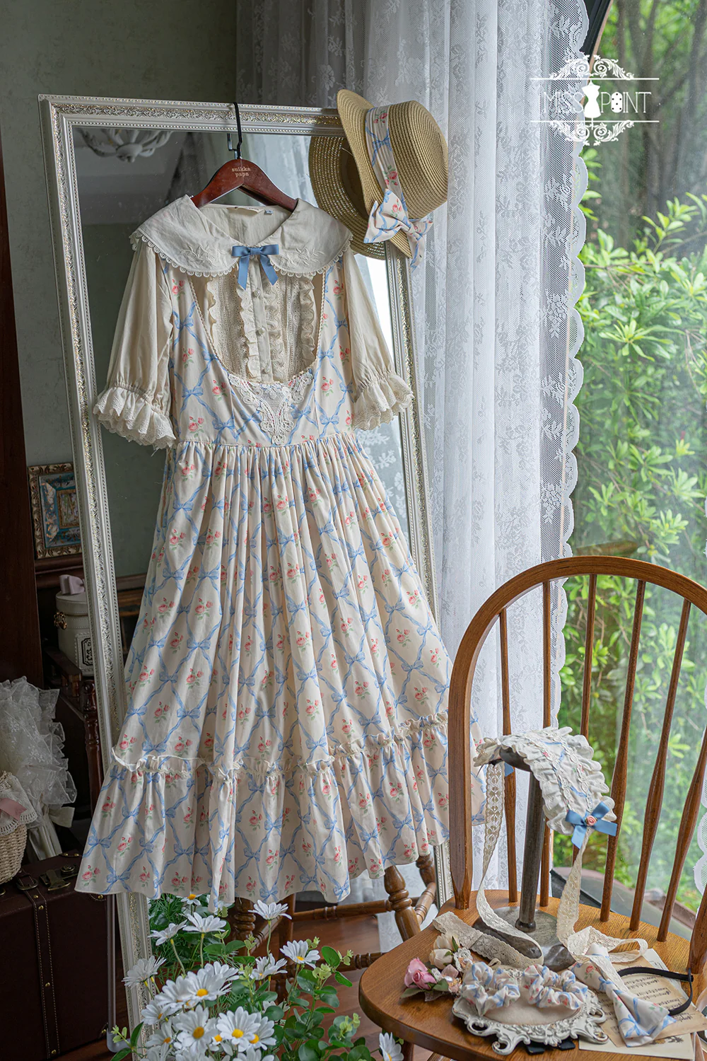 Happy Summer - Elegant Lolita Floral JSK Dress - Image 12