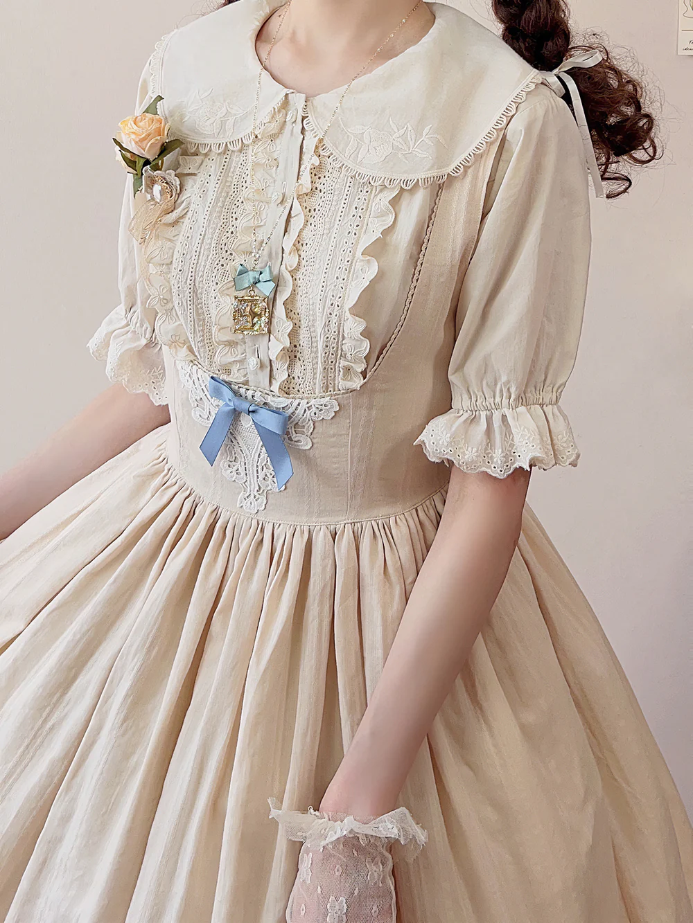 Happy Summer - Elegant Lolita Floral JSK Dress - Image 26