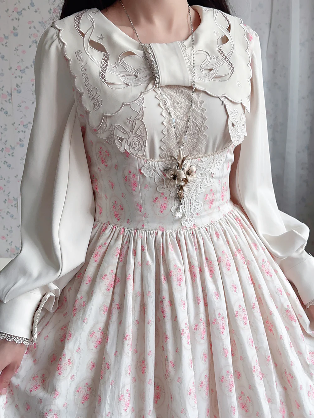 Happy Summer - Elegant Lolita Floral JSK Dress - Image 43