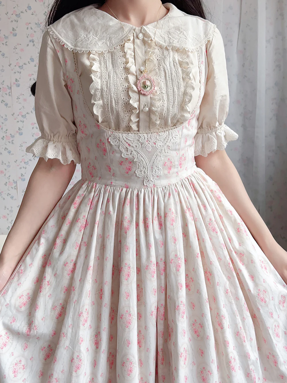 Happy Summer - Elegant Lolita Floral JSK Dress - Image 44