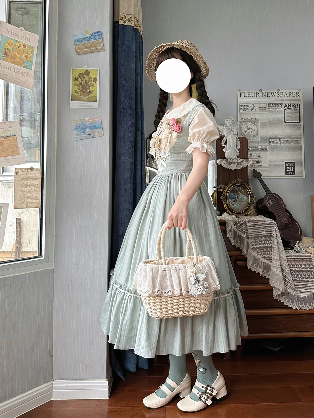 Happy Summer - Elegant Lolita Floral JSK Dress - Image 49